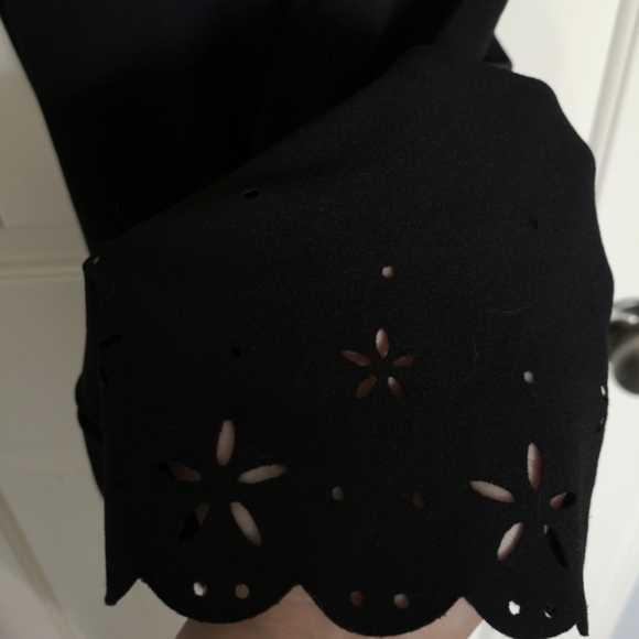 🌻2 for $20 | Alfred Sung Laser Cut Midi Dress - Picture 5 of 10